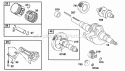 Piston Grp Crank Cam Diagram and Parts List for  Briggs and Stratton Engine